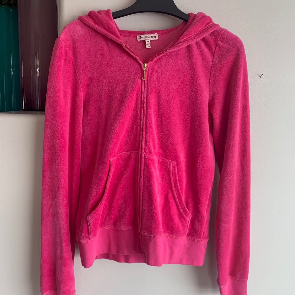Juicy Couture Velvet Zip Hoodie